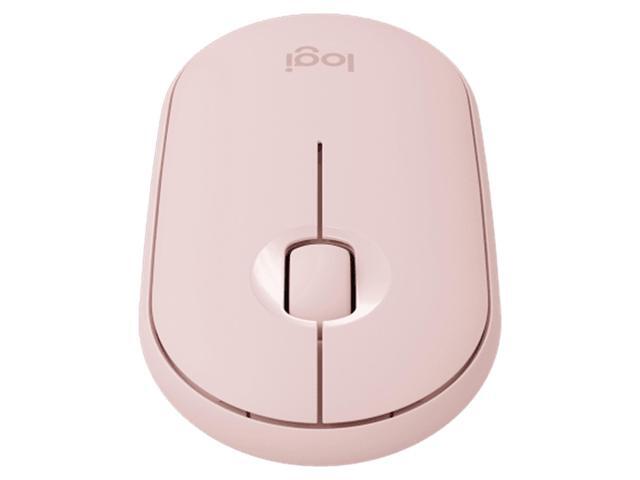Logitech PEBBLE M350 Wireless Bluetooth Mouse, Office Silent, Women's Mouse, Symmetrical Mouse Pebble Shape Graphite,1000DPI, 3buttons, for...