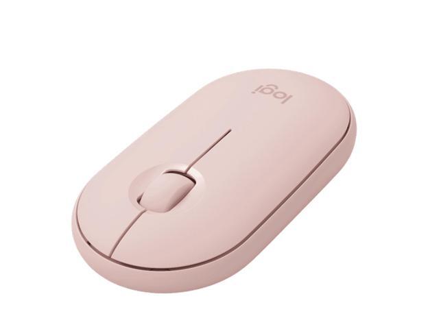 Logitech PEBBLE M350 Wireless Bluetooth Mouse, Office Silent, Women's Mouse, Symmetrical Mouse Pebble Shape Graphite,1000DPI, 3buttons, for...