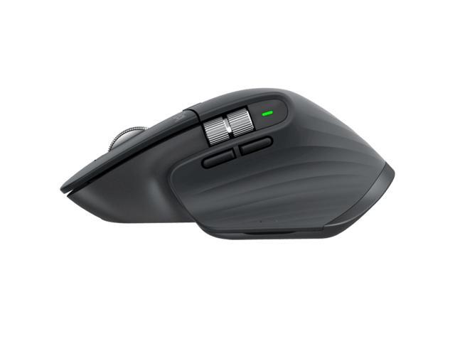 Logitech MX Master 3S Wireless Bluetooth Mouse, Ergonomic Office Silent Mouse High-end Graphite with Logi Bolt Wireless Receiver,8000dpi,...