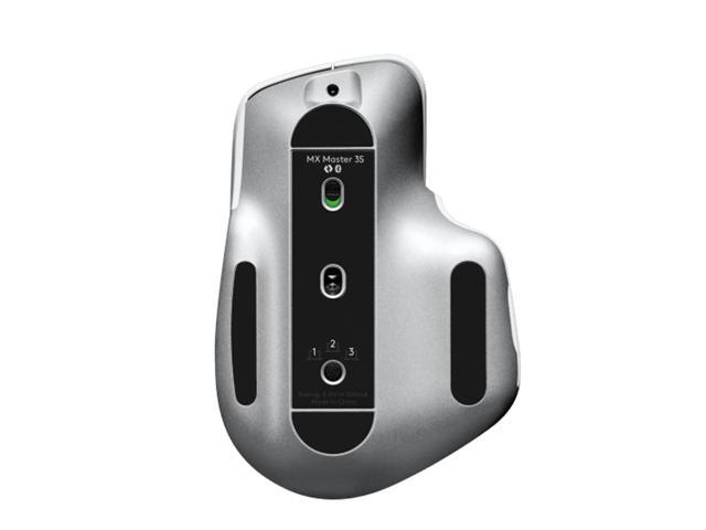 Logitech MX Master 3S Wireless Bluetooth Mouse, Ergonomic Office Silent Mouse High-end Graphite with Logi Bolt Wireless Receiver,8000dpi,...