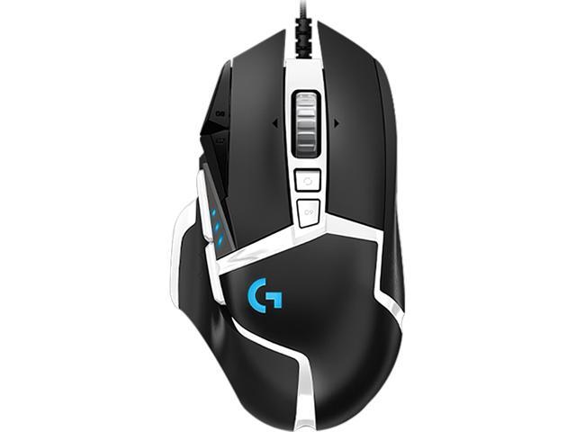 Logitech (G) G502 SE PANDA Wired Gaming Mouse Advanced Wired Edition New Optical Mechanical Hybrid Micro Motion HERO Engine Gaming Mouse, Black