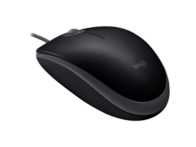 Logitech M110 Mouse wired Mouse, Office Mouse Light Mouse Symmetric Mouse, 1000dpi, 3buttons, for Windows 7 or later/macOS 10.11 or...