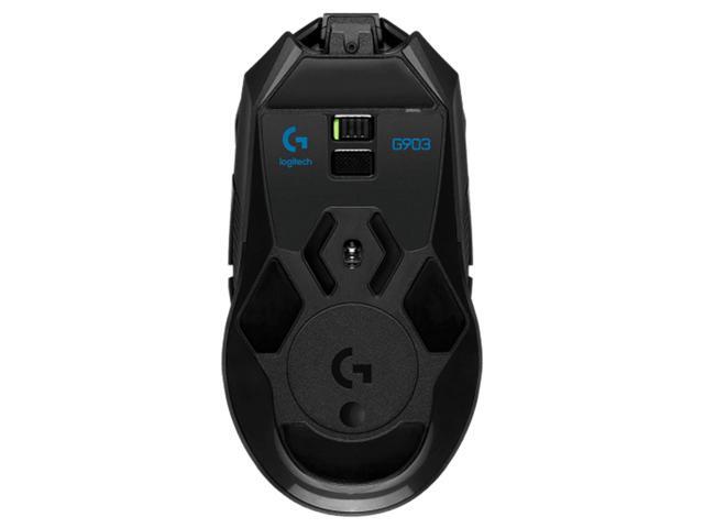 Logitech G903 hero 25K Wireless Silent Mouse, Office gaming, Desktop Laptop Mouse with 2.4GB Receiver, 25600dpi, 11buttons, for Windows 10 or...