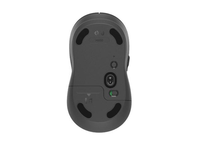 Logitech SIGNATURE M650 Wireless Bluetooth Silent Mouse, Office, Desktop Laptop Mouse with 2.4GB Receiver, 4000dpi, 5buttons, for Windows 10 or...