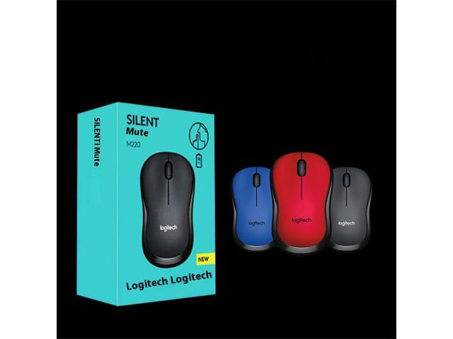 Logitech M220 Silent Wireless Mouse, Office home Mouse Symmetric Mouse with Wireless Micro Receiver, 1000dpi, 3buttons, for Windows 7 or...