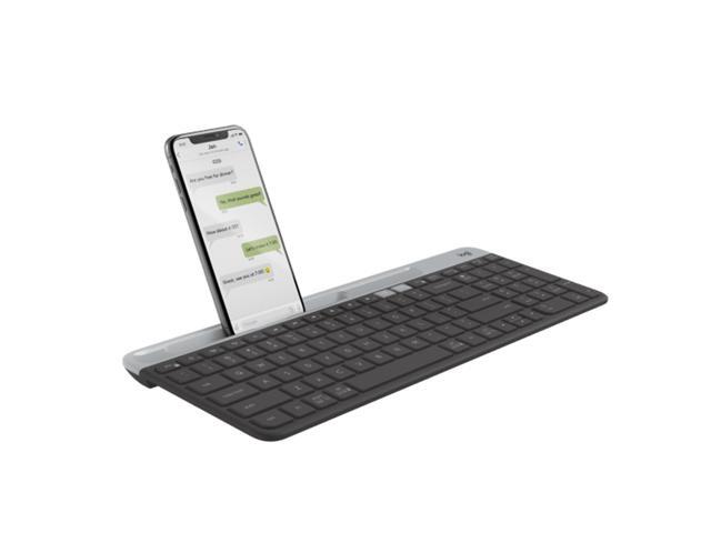 Logitech K580 Wireless Bluetooth Keyboard, Ultra Thin Silent Office, for Computer Phone Mac Tablet ipad, for Windows 10,11 /macOS 10.15...