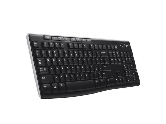 Logitech K270 Wireless Keyboard, Office / Laptop /Membrane, Full Size, 108 Keys with Uplink Receiver,5 million knocks, for Windows 10,11 or later,...