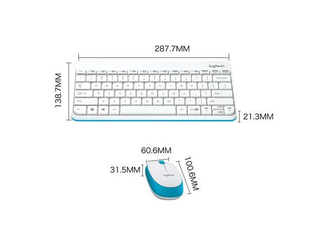 Logitech MK245 Nano Wireless Keyboard & Mouse Sets, Office gaming, Mini Keyboard, Kit Plug and Play,Durable. Simple, for Windows 10, 11 or...