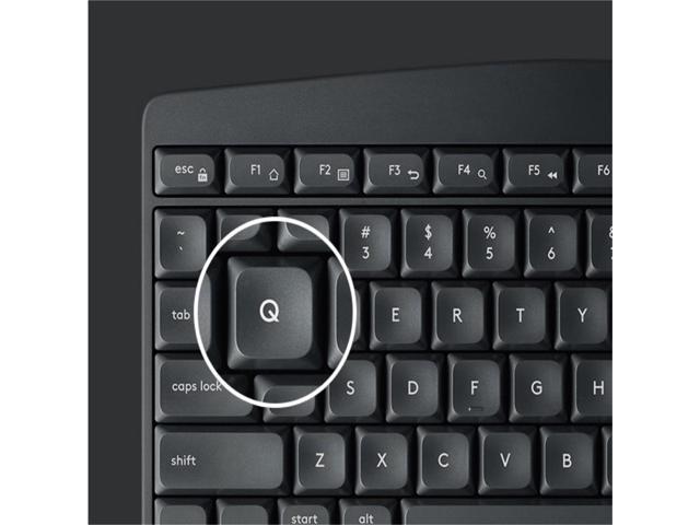 Logitech MK850 Wireless bluetooth Keyboard & Mouse Sets, Music Control, 2 Million Keystrokes, Programmable, padded palm rest, Wave-shaped, for...