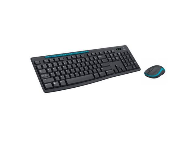 Logitech MK275 Wireless Keyboard & Mouse Sets, Computer Desktop Notebook, 5 million keystrokes, full-size, for ChromeOS,...