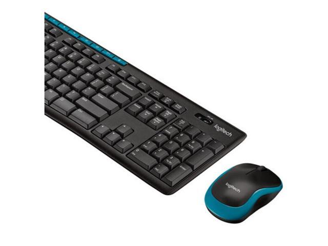 Logitech MK275 Wireless Keyboard & Mouse Sets, Computer Desktop Notebook, 5 million keystrokes, full-size, for ChromeOS,...