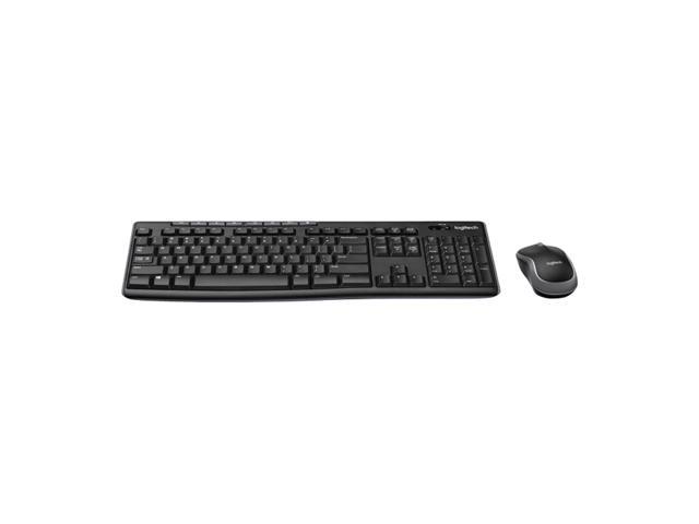 Logitech MK270 Nano Wireless Keyboard & Mouse Sets, Computer Desktop Notebook, 2 million keystrokes, full-size,for ChromeOS/Windows 10,11 or...