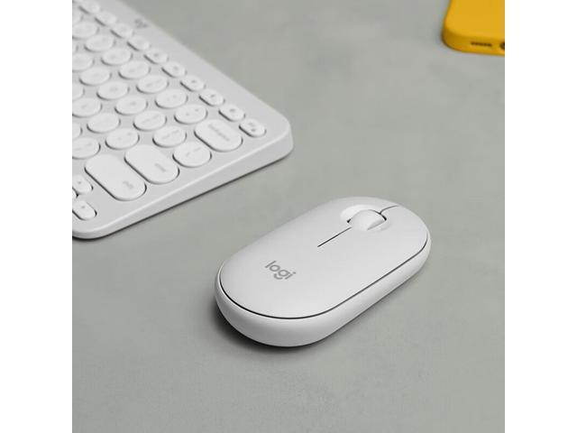 Logitech Pebble 2 Combo Wireless bluetooth Keyboard & Mouse Sets, for ChromeOS, Windows(10/11/ or higher), USB, Thin and light multi-device with...