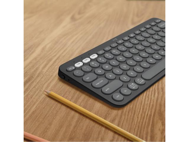 Logitech Pebble 2 Combo Wireless bluetooth Keyboard & Mouse Sets, for ChromeOS, Windows(10/11/ or higher), USB, Thin and light multi-device with...