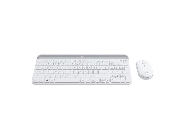 Logitech MK470 silent Wireless Keyboard & Mouse Sets, for ChromeOS/Windows(7/8/10/ or higher)/Surface/USB, Thin and light multi-device with...