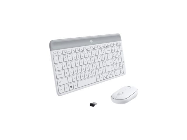 Logitech MK470 silent Wireless Keyboard & Mouse Sets, for ChromeOS/Windows(7/8/10/ or higher)/Surface/USB, Thin and light multi-device with...