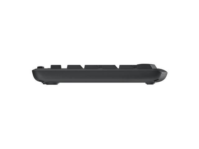 Logitech MK295 SilentTouch Wireless Keyboard & Mouse Sets, Computer Height adjustable keyboard, splash-proof, full-size, Convenience and...