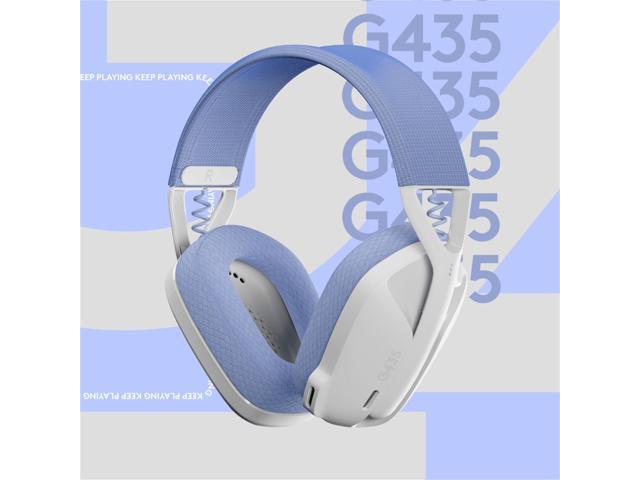 Logitech G435 Wireless Bluetooth Gaming Headset with Microphone, HD Sound Quality, USB 2.0, type A, for Windows® 10macOS® X 10.14PlayStation 5 or.