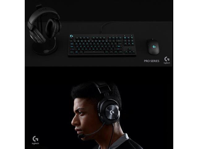 Logitech GPROX Pro Player Gaming Wired Headset with Microphone, 7.1 surround sound, Blue VOICE broadcast filter, External USB sound card,PRO-G...