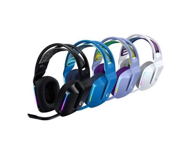 Logitech G733 Lightweight Wireless Bluetooth Gaming Headset with Microphone, RGB Lighting, Wireless 20 meters, USB 2.0, for Windows 10/macOS...