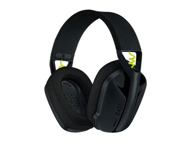 Logitech G435 Lightweight Wireless Bluetooth Gaming Headset with Microphone, HD Sound Quality, USB 2.0, type A, for Windows 10macOS X...