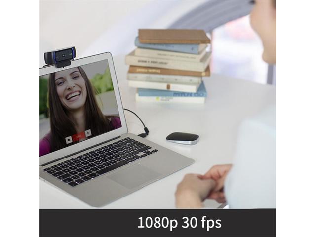 Logitech C920 PRO Wired HD Commercial Webcam, 1080p/30fps, Auto Light Correction, Stereo Microphone, (dFOV): 78°, USB-A, RightLight 2, for...