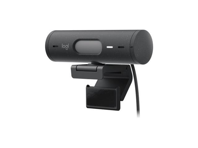 Logitech BRIO 500 Wired HD Webcam, 60 fps/1080p, Live Streaming, Auto Light Correction, Auto Framing and Show Mode Support, 4MP, USB-C, for...