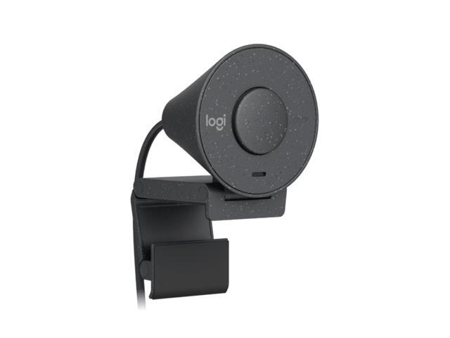 Logitech BRIO 300 Wired HD Webcam, 60 fps/1080p Live Streaming Camera, Auto Light Correction, Noise Cancelling Microphone, (dFOV): 70°, USB-C, ...
