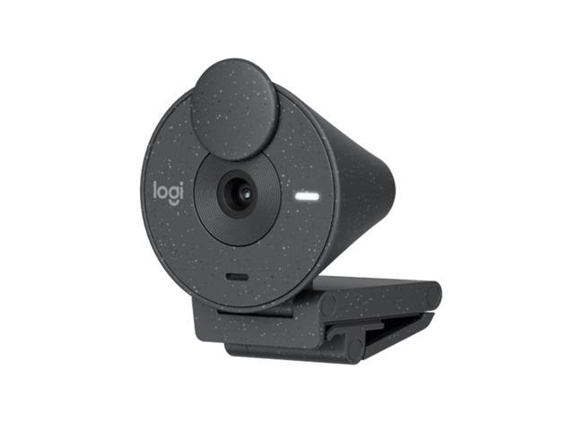 Logitech BRIO 300 Wired HD Webcam, 60 fps/1080p Live Streaming Camera, Auto Light Correction, Noise Cancelling Microphone, (dFOV): 70°, USB-C, ...