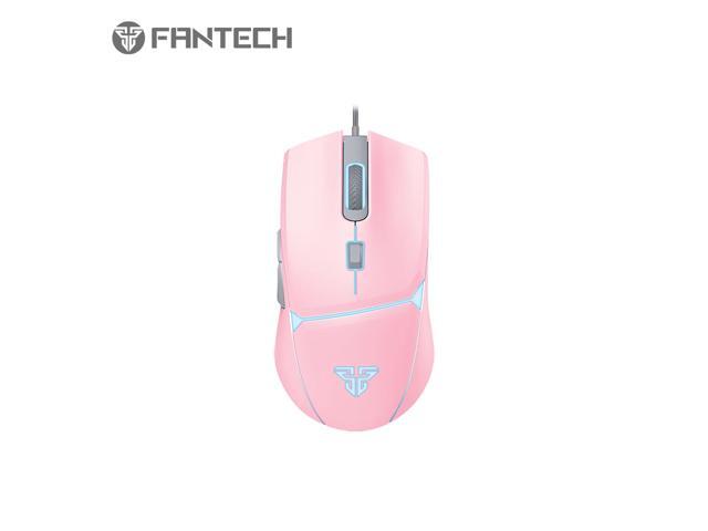 FANTECH P51 Wired Gaming Keyboard & Mouse & Mouse Pad & Headset & Headset Holder 5-Piece Set, RGB Keyboard, 8000DPI RGB Mouse, Light Effect...