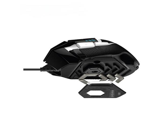 Logitech (G) G502 SE PANDA Wired Gaming Mouse Advanced Wired Edition New Optical Mechanical Hybrid Micro Motion HERO Engine Gaming Mouse, Black