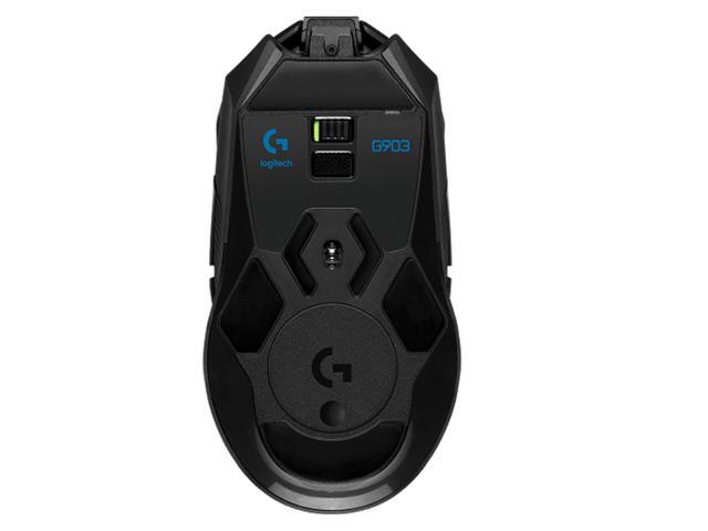 Logitech G903 hero 25K Wireless Silent Mouse, gaming, Desktop Laptop Mouse with 2.4GB Receiver, 25600dpi, 11buttons, for Windows 10 or...