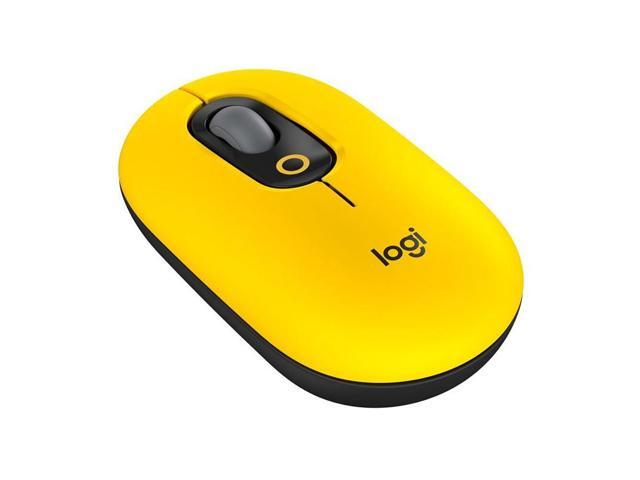 Logitech POP MOUSE Wireless Bluetooth Mouse, Office Mute,Tablet Laptop Office Cross Screen Operation, 4000DPI, 4 buttons, for Windows and macOS,...