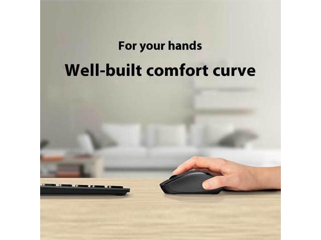 Logitech M275 Wireless Mouse, Office home Mouse Symmetric Mouse with Wireless Micro Receiver, 1000dpi, for Windows 7 or later/macOS 10.11 or...