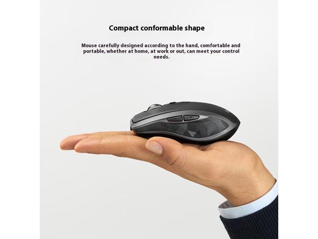 Logitech MX Anywhere 2S Wireless Mouse - 4000 DPI Darkfield Tracking, Flow Cross-Computer Control, 70-Day Battery, for 3 Devices via...