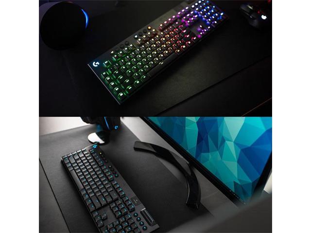 Logitech G913 LIGHTSPEED Wireless RGB Mechanical Gaming Keyboard, 104 keys, for Windows 8/macOS 10.11 /Linux/ChromeOS/Android 4.3 /iOS 10 or...