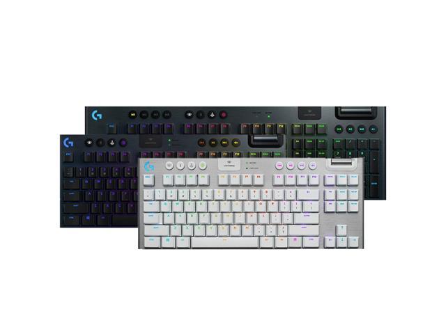 Logitech G913 TKL Wireless bluetooth gaming Keyboard, LIGHTSPEED Wireless RGB Mechanical, 87 keys, for Windows 7/macOS 10.11...