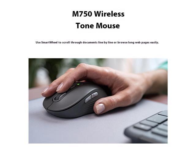 Logitech Signature Slim K950 Wireless Keyboard, Sleek Design, Switch Typing Between Devices, Quiet Typing, Bluetooth, Multi-OS, Windows, Mac,...