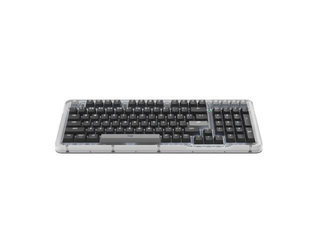 Logitech Alto Keys K98M Wireless Mechanical Keyboard-Office/Gaming-gasket construction design, translucent case, marble shaft, Bluetooth/2.4G,...