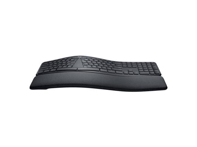 Logitech ERGO K860 Wireless Ergonomic Qwerty Keyboard - Split Keyboard, for business,Wrist Rest, Natural Typing, Stain-Resistant Fabric, Bluetooth...