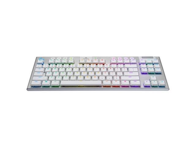 Logitech G913 TKL LIGHTSPEED Wireless RGB Mechanical Keyboard, Dedicated Media Keys, 87 Keys, Aluminum Faceplate, Low Profile Switches, RGB Light...