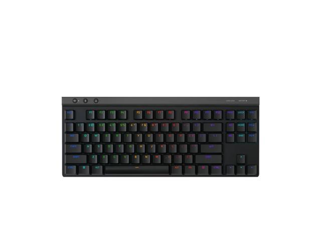 Logitech G515 Lightspeed TKL Low Profile Wireless Gaming Keyboard, LIGHTSYNC RGB, Thin Tenkeyless Design, Double-Shot PBT Keycaps, Tactile (Brown)...