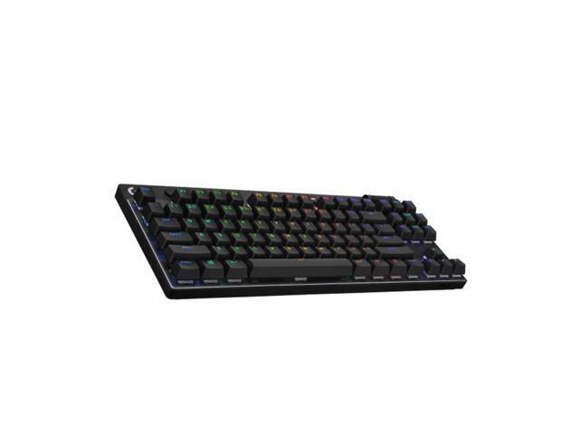 Logitech PRO X TKL LIGHTSPEED Wireless Gaming Keyboard,Tri-Mode Connectivity, Ultra-Portable Tenkeyless Design, LIGHTSYNC RGB, PBT keycaps, Linear...