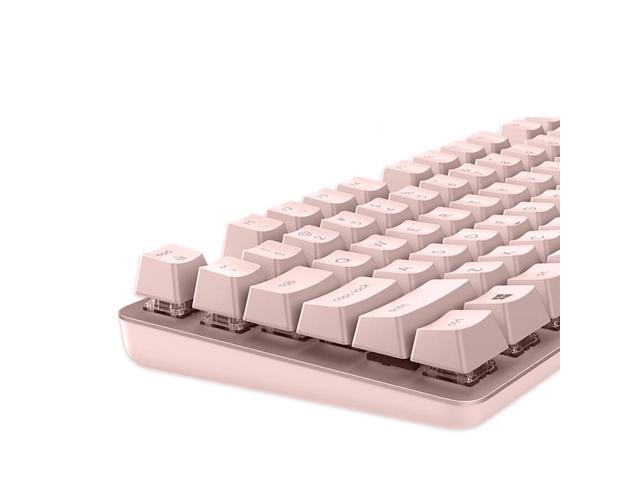 Logitech K835 TKL MECHANICAL Wired Mechanical Gaming Keyboard, Curved Keycaps, 84-Key Compact Design, Aluminum, 12 Dual Function FN Pushbuttons,...