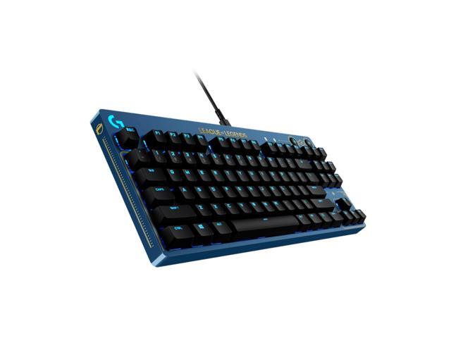 Logitech G PRO LOL Hextech Edition Wired Mechanical Gaming Keyboard, GX BROWN, 87 Keys, Aluminum Faceplate, LIGHTSYNC RGB, League of Legends, 12...