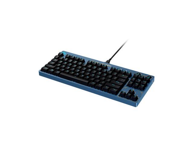 Logitech G PRO LOL Hextech Edition Wired Mechanical Gaming Keyboard, GX BROWN, 87 Keys, Aluminum Faceplate, LIGHTSYNC RGB, League of Legends, 12...