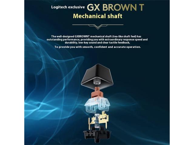 Logitech G PRO LOL Hextech Edition Wired Mechanical Gaming Keyboard, GX BROWN, 87 Keys, Aluminum Faceplate, LIGHTSYNC RGB, League of Legends, 12...