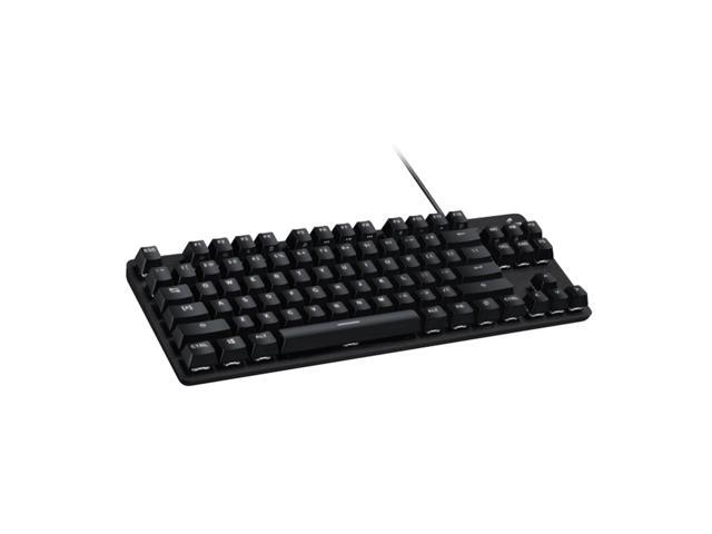 Logitech G412 TKL SE Mechanical Gaming Keyboard - Compact Backlit Keyboard with Flick Mechanical Switches, PBT Keycaps, 87 Keys, Windows and macOS...