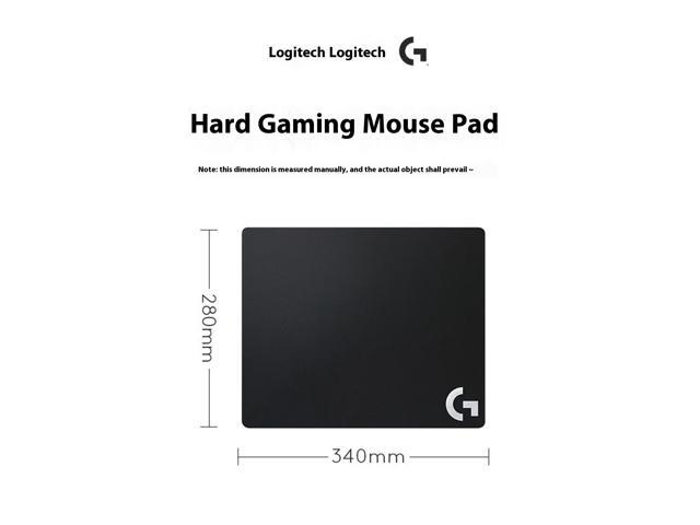 Logitech G440 Hard Gaming Mouse Pad, Stable and Comfortable, Non-Slip Rubber Base, Low Friction, Black