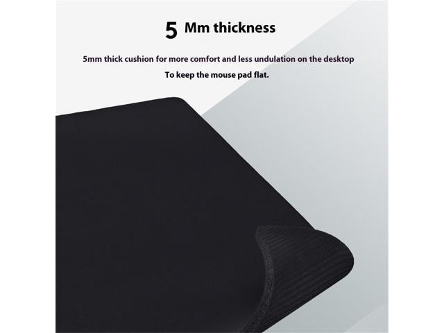 Logitech G740 Large Thickened Fabric Gaming Mouse Pad, Stable and Comfortable, Non-Slip Rubber Backing, Low Friction, Black